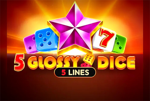 5 Glossy Dice