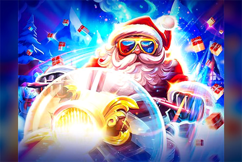 Stampede Rush® Speedy Santa